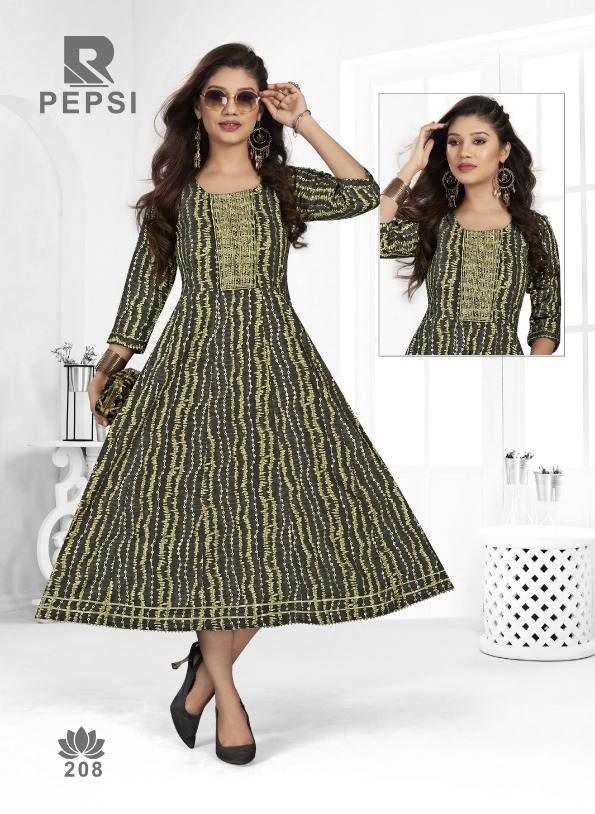 Raashi Pepsi Ethnic Wear Anarkali Kurti Collection